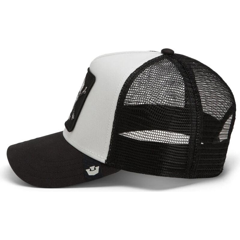 lippikset-kaareva-rekka-musta-snapback-danger-skull-and-crossbones-original-recipe-the-farm-goorin-bros