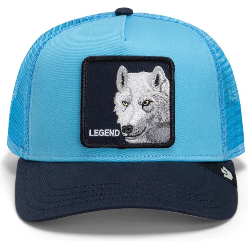 lippikset-kaareva-rekka-sininen-snapback-legend-wolf-original-recipe-the-farm-goorin-bros