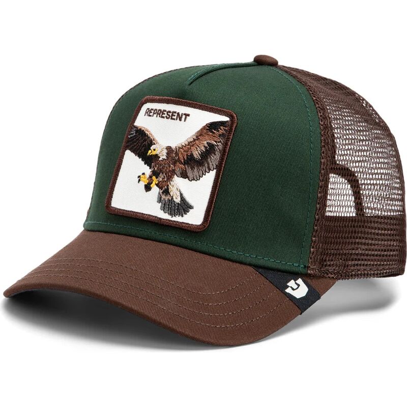 lippikset-kaareva-rekka-monivarinen-snapback-represent-eagle-original-recipe-the-farm-goorin-bros