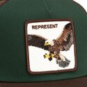 lippikset-kaareva-rekka-monivarinen-snapback-represent-eagle-original-recipe-the-farm-goorin-bros