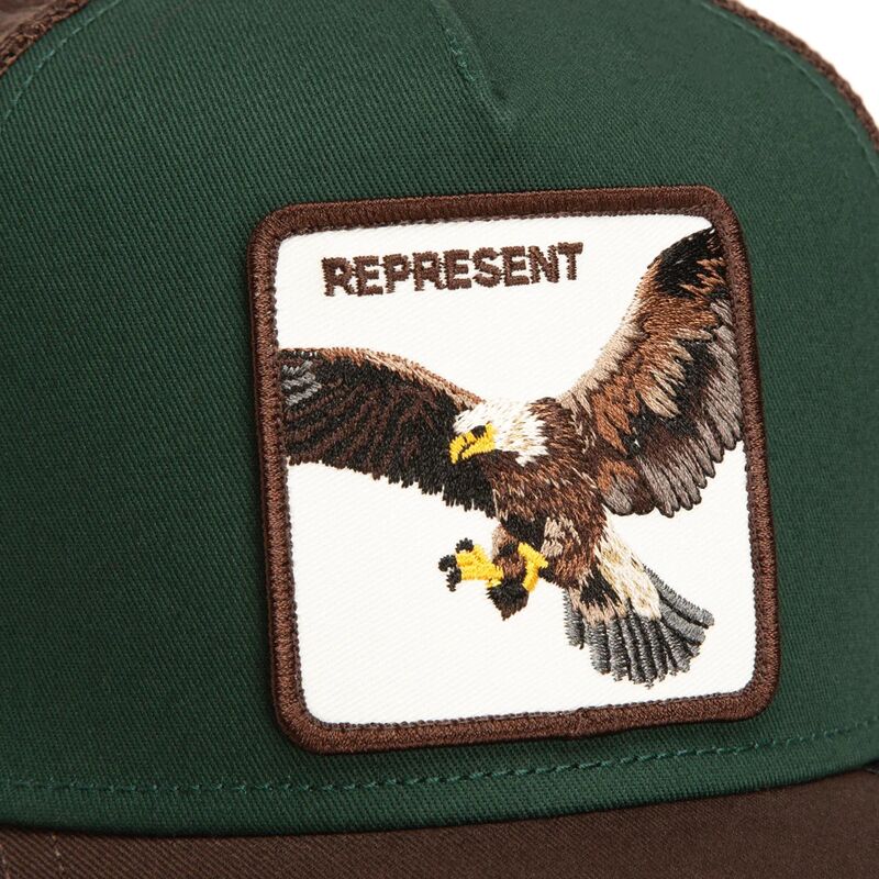 lippikset-kaareva-rekka-monivarinen-snapback-represent-eagle-original-recipe-the-farm-goorin-bros
