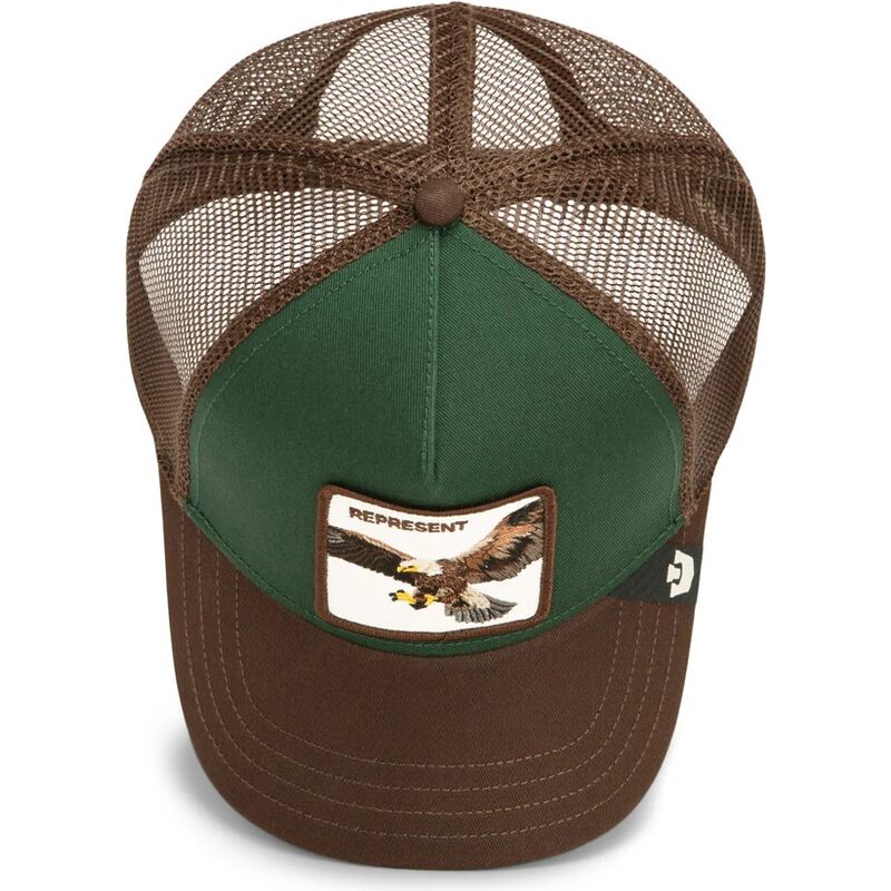 lippikset-kaareva-rekka-monivarinen-snapback-represent-eagle-original-recipe-the-farm-goorin-bros