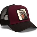 lippikset-kaareva-rekka-punainen-snapback-strength-panther-original-recipe-the-farm-goorin-bros