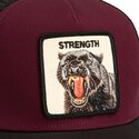 lippikset-kaareva-rekka-punainen-snapback-strength-panther-original-recipe-the-farm-goorin-bros