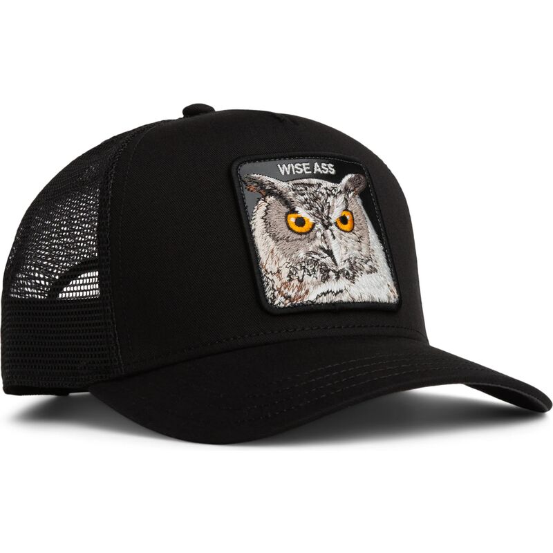 lippikset-kaareva-rekka-musta-snapback-wise-ass-original-recipe-the-farm-goorin-bros