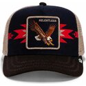 lippikset-kaareva-rekka-monivarinen-snapback-canyon-relentless-trailblazer-the-farm-goorin-bros