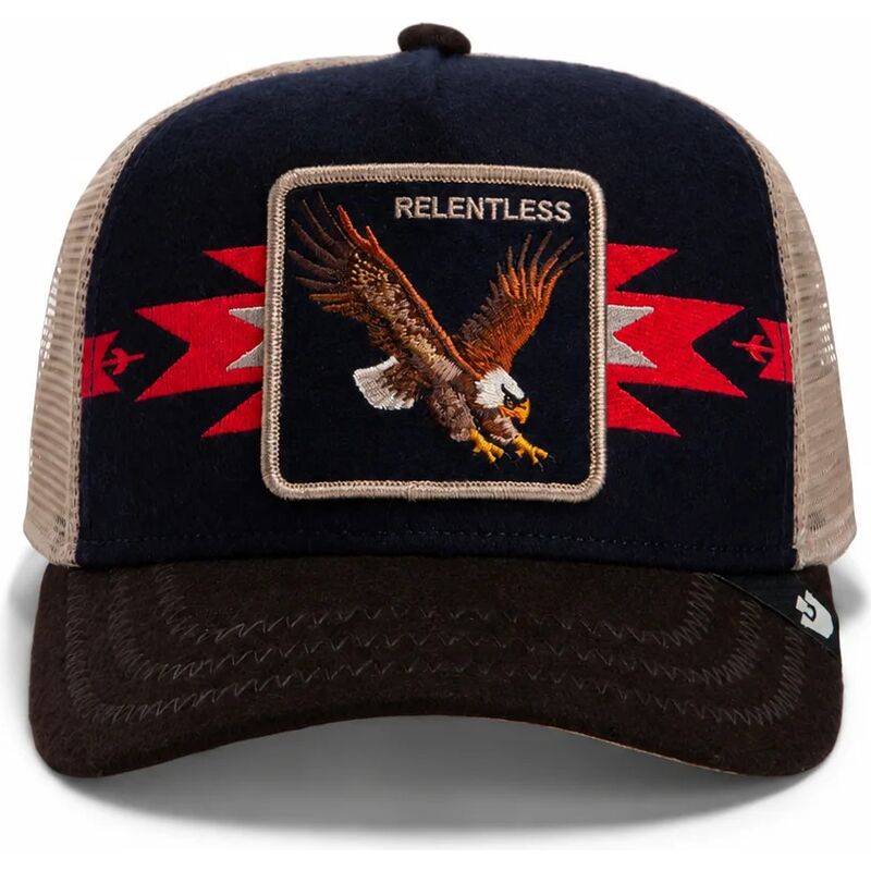 lippikset-kaareva-rekka-monivarinen-snapback-canyon-relentless-trailblazer-the-farm-goorin-bros