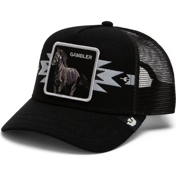 Lippikset kaareva rekka musta snapback Canyon Gambler Trailblazer The Farm Goorin Bros.