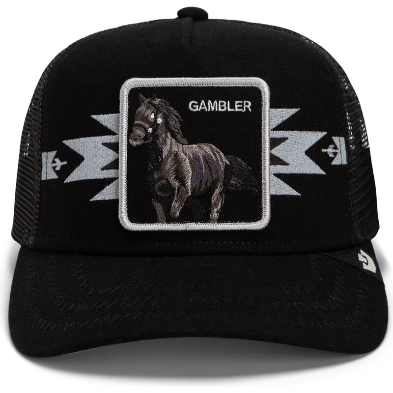 lippikset-kaareva-rekka-musta-snapback-canyon-gambler-trailblazer-the-farm-goorin-bros