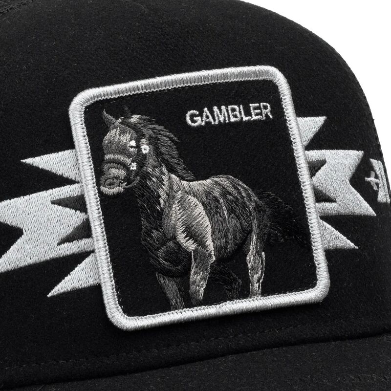 lippikset-kaareva-rekka-musta-snapback-canyon-gambler-trailblazer-the-farm-goorin-bros