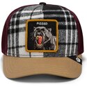 lippikset-kaareva-rekka-monivarinen-snapback-brit-panther-check-mate-pissed-the-farm-goorin-bros
