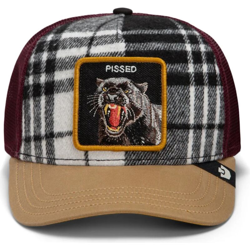 lippikset-kaareva-rekka-monivarinen-snapback-brit-panther-check-mate-pissed-the-farm-goorin-bros