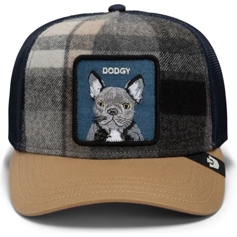 lippikset-kaareva-rekka-monivarinen-snapback-brit-frenchie-check-mate-dodgy-the-farm-goorin-bros