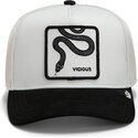 lippikset-kaareva-rekka-valkoinen-snapback-digital-vicious-split-decision-the-farm-goorin-bros