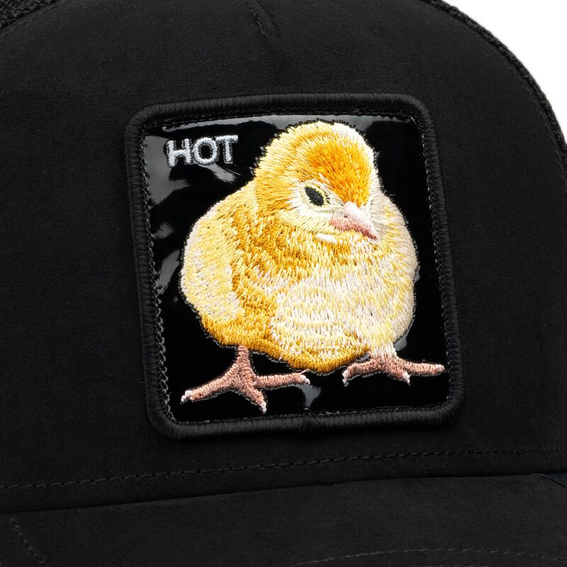 lippikset-kaareva-rekka-musta-snapback-black-out-chick-blackened-metallic-hot-the-farm-goorin-bros