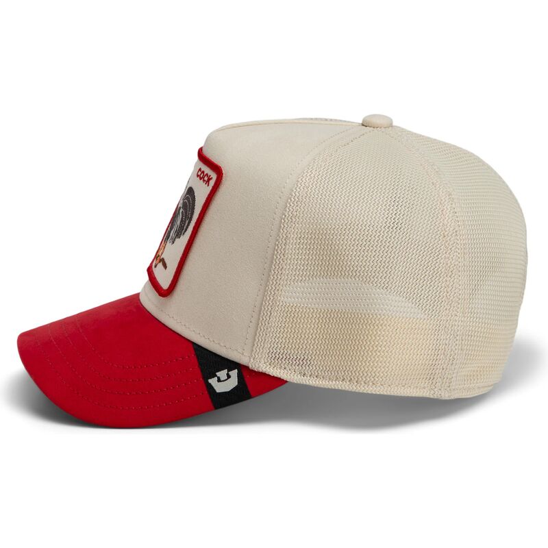 lippikset-kaareva-rekka-punainen-snapback-the-suede-rooster-microsuede-cock-the-farm-goorin-bros