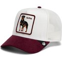 lippikset-kaareva-rekka-valkoinen-snapback-suede-alpha-microsuede-the-farm-goorin-bros