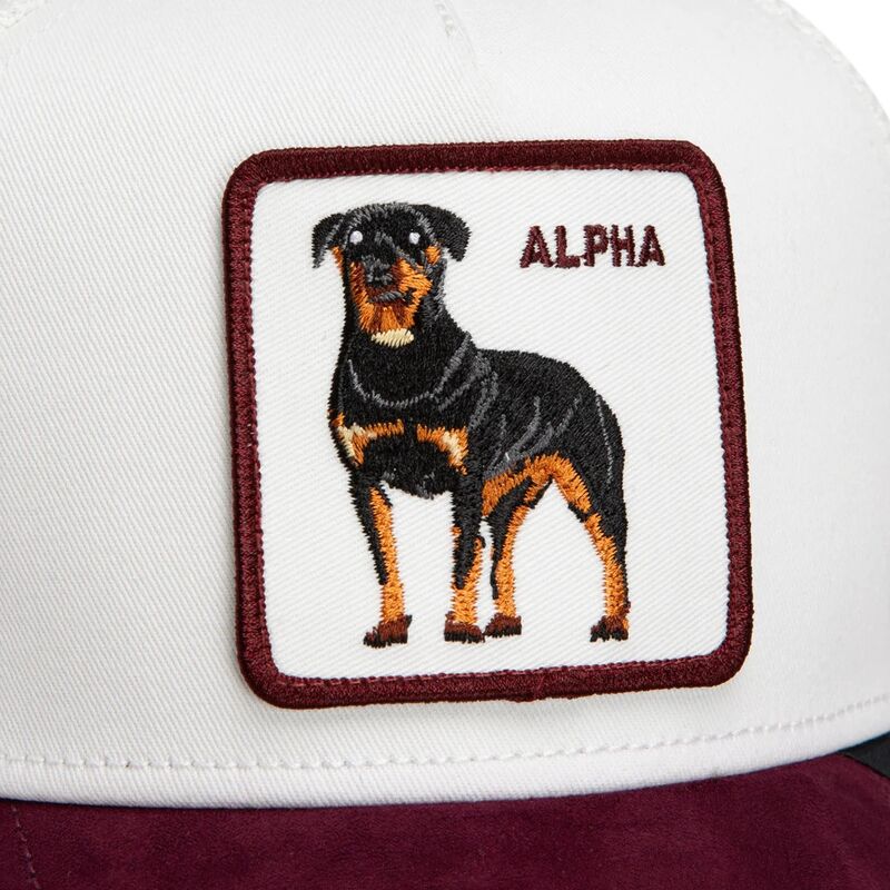 lippikset-kaareva-rekka-valkoinen-snapback-suede-alpha-microsuede-the-farm-goorin-bros