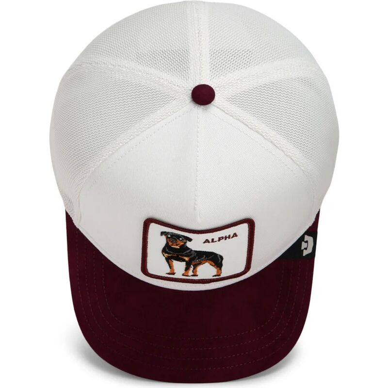 lippikset-kaareva-rekka-valkoinen-snapback-suede-alpha-microsuede-the-farm-goorin-bros