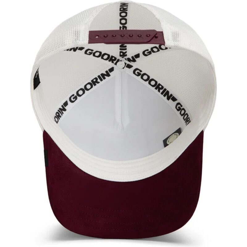 lippikset-kaareva-rekka-valkoinen-snapback-suede-alpha-microsuede-the-farm-goorin-bros