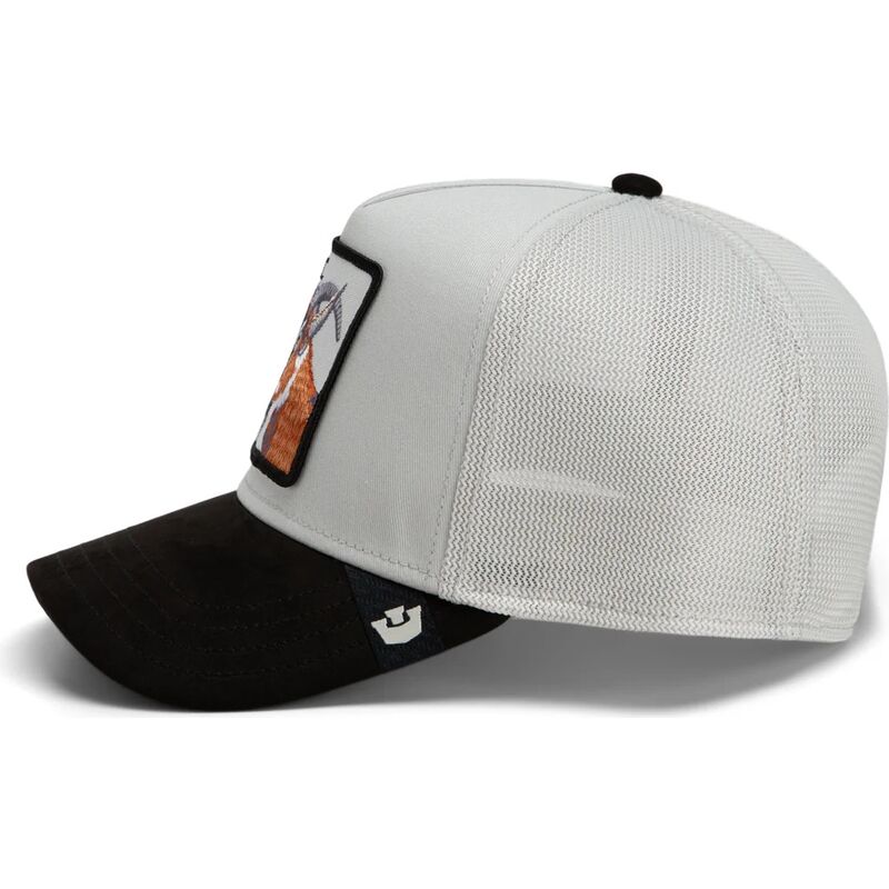 lippikset-kaareva-rekka-harmaa-snapback-suede-greatest-goat-microsuede-the-farm-goorin-bros