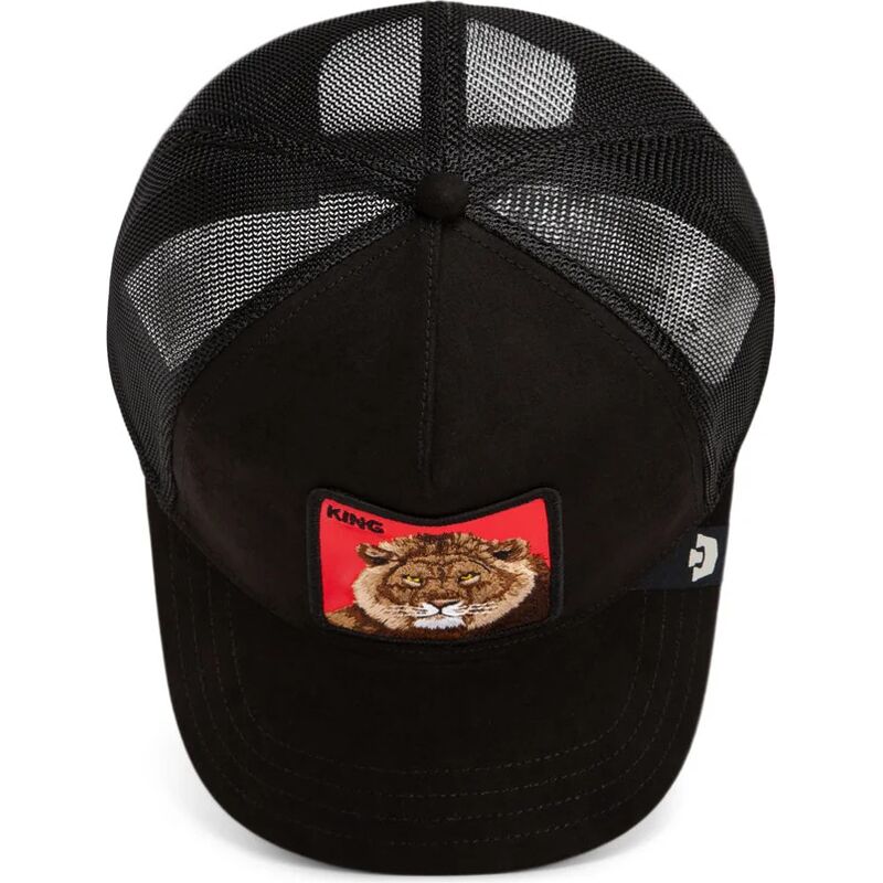 lippikset-kaareva-rekka-musta-snapback-re-leone-rosso-microsuede-king-the-farm-goorin-bros