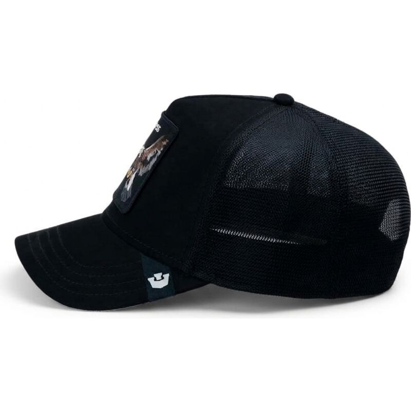lippikset-kaareva-rekka-musta-snapback-suede-relentless-eagle-microsuede-the-farm-goorin-bros