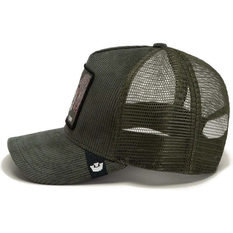 lippikset-kaareva-rekka-vihrea-snapback-corduroy-tuff-ridgeline-the-farm-goorin-bros