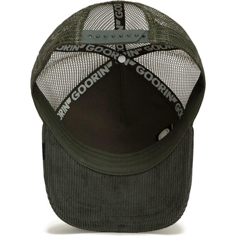 lippikset-kaareva-rekka-vihrea-snapback-corduroy-tuff-ridgeline-the-farm-goorin-bros