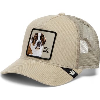 Lippikset kaareva rekka beige snapback Corduroy Top Dog Ridgeline The Farm Goorin Bros.