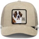 lippikset-kaareva-rekka-beige-snapback-corduroy-top-dog-ridgeline-the-farm-goorin-bros
