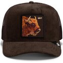 lippikset-kaareva-rekka-ruskea-snapback-corduroy-grit-ridgeline-the-farm-goorin-bros