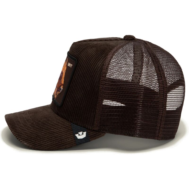 lippikset-kaareva-rekka-ruskea-snapback-corduroy-grit-ridgeline-the-farm-goorin-bros