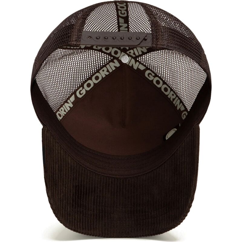 lippikset-kaareva-rekka-ruskea-snapback-corduroy-grit-ridgeline-the-farm-goorin-bros
