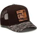 lippikset-kaareva-rekka-ruskea-snapback-engraved-dog-camo-glitch-the-farm-goorin-bros