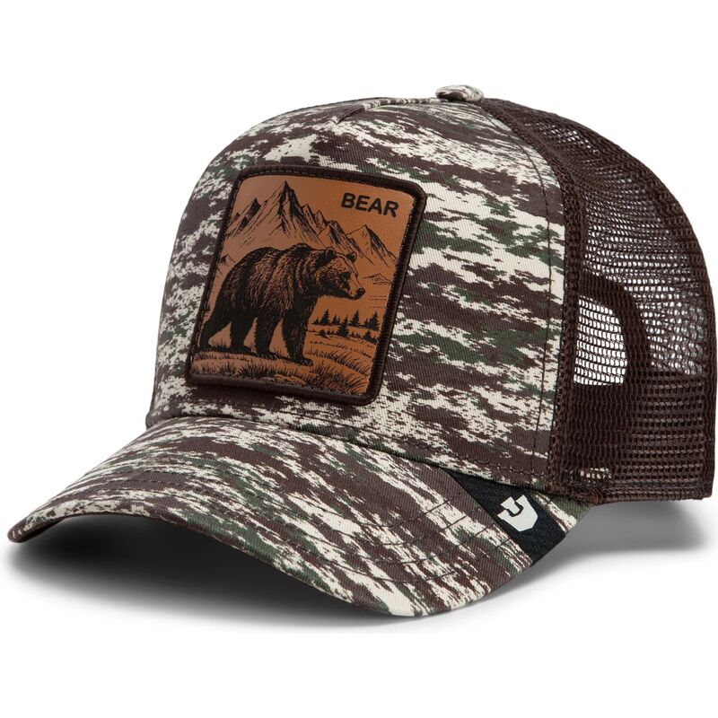 lippikset-kaareva-rekka-maastokuvio-snapback-engraved-bear-camo-glitch-the-farm-goorin-bros
