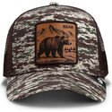 lippikset-kaareva-rekka-maastokuvio-snapback-engraved-bear-camo-glitch-the-farm-goorin-bros