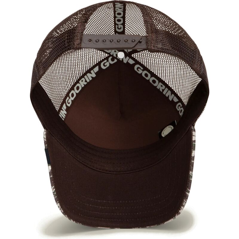 lippikset-kaareva-rekka-maastokuvio-snapback-engraved-bear-camo-glitch-the-farm-goorin-bros