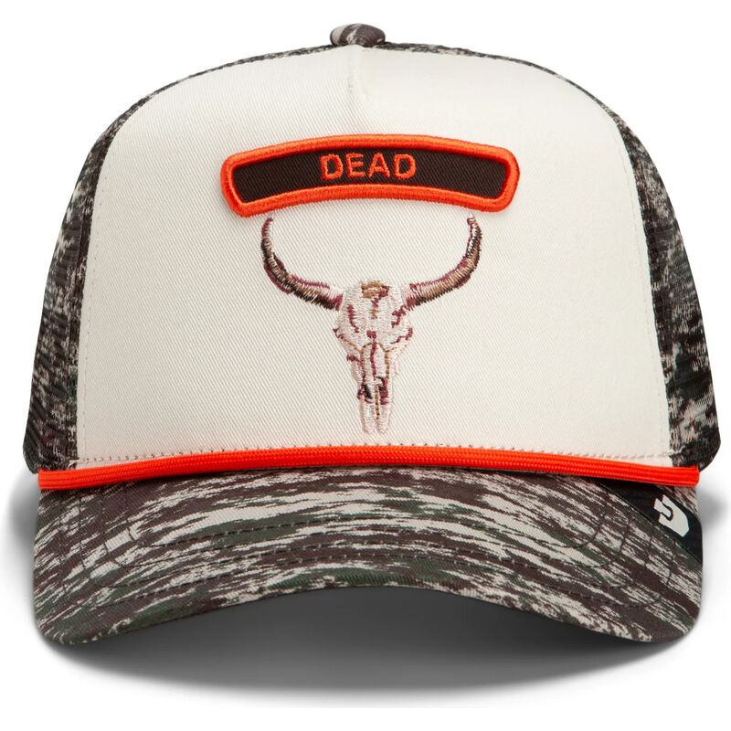lippikset-kaareva-rekka-maastokuvio-snapback-rocker-dead-camo-glitch-skull-the-farm-goorin-bros