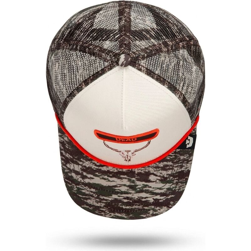 lippikset-kaareva-rekka-maastokuvio-snapback-rocker-dead-camo-glitch-skull-the-farm-goorin-bros