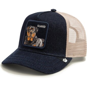 Lippikset kaareva rekka laivastonsininen snapback Guard Denim After Dark The Farm Goorin Bros.