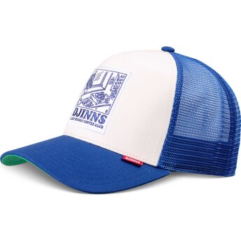 Lippikset kaareva rekka sininen snapback LSCC Lazy Sunday Coffee Club Record Djinns