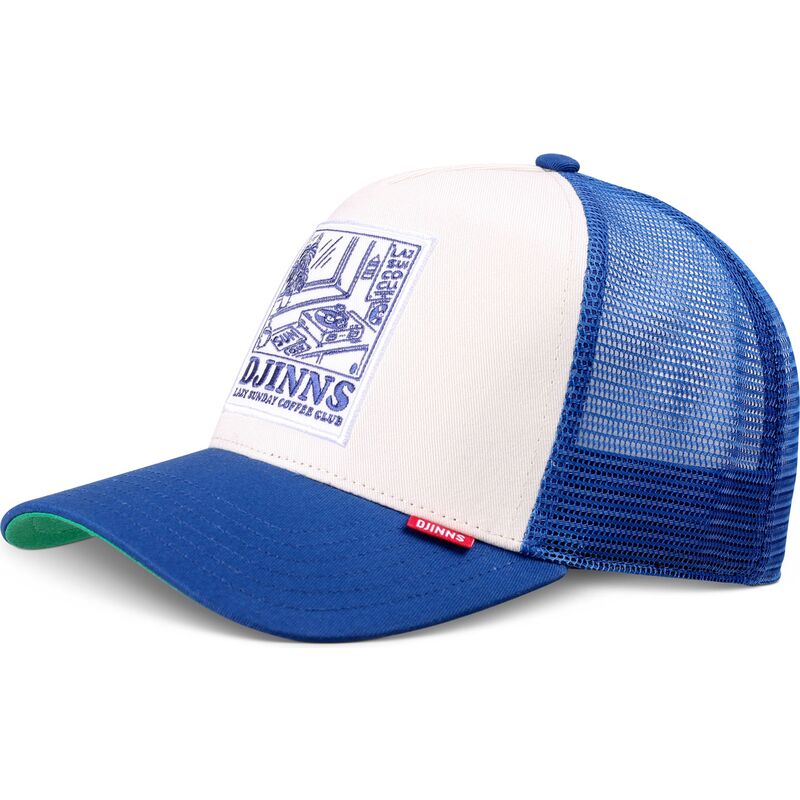 lippikset-kaareva-rekka-sininen-snapback-lscc-lazy-sunday-coffee-club-record-djinns