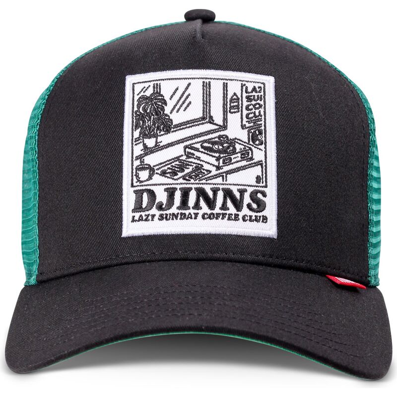 lippikset-kaareva-rekka-musta-snapback-hft-lscc-lazy-sunday-coffee-club-record-djinns