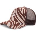 lippikset-kaareva-rekka-ruskea-snapback-hft-rubbertigerstripes-djinns