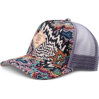 Lippikset kaareva rekka monivärinen snapback HFT Color Explo Djinns