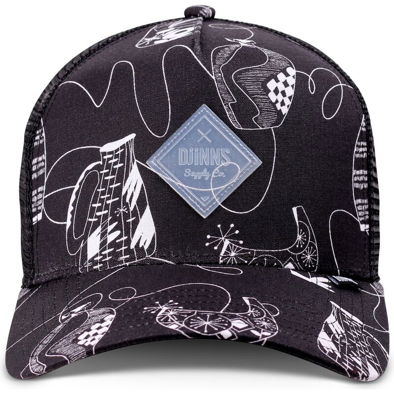 lippikset-kaareva-rekka-musta-snapback-hft-bottles-djinns
