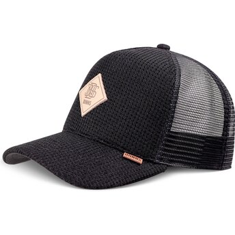 Lippikset kaareva rekka musta snapback HFT Knitted Fab Djinns