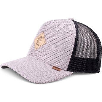 Lippikset kaareva rekka harmaa snapback HFT Knitted Fab Djinns