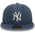 lippikset-littea-laivastonsininen-istuva-59fifty-washed-new-york-yankees-mlb-new-era